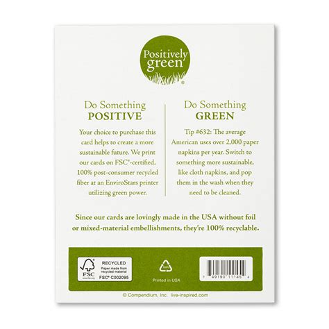 positively green cards|Positively Green – Paperpoint.